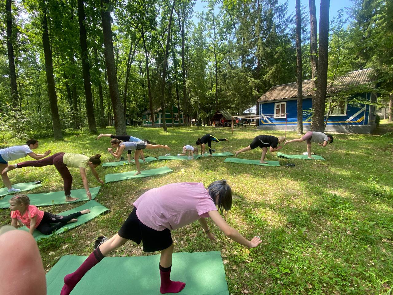 Спортивні заняття на природі