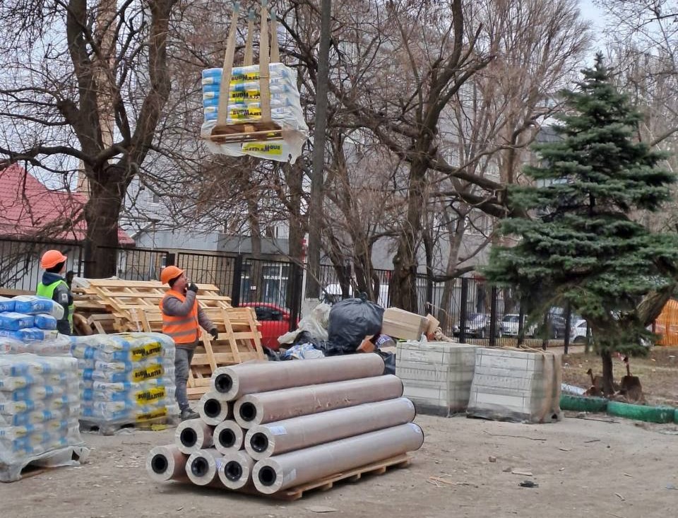 Будівельні матеріали для гуртожитку